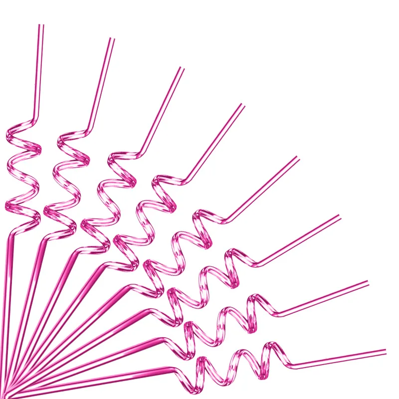 

Многоцветные пластиковые соломинки RBXC 26 см