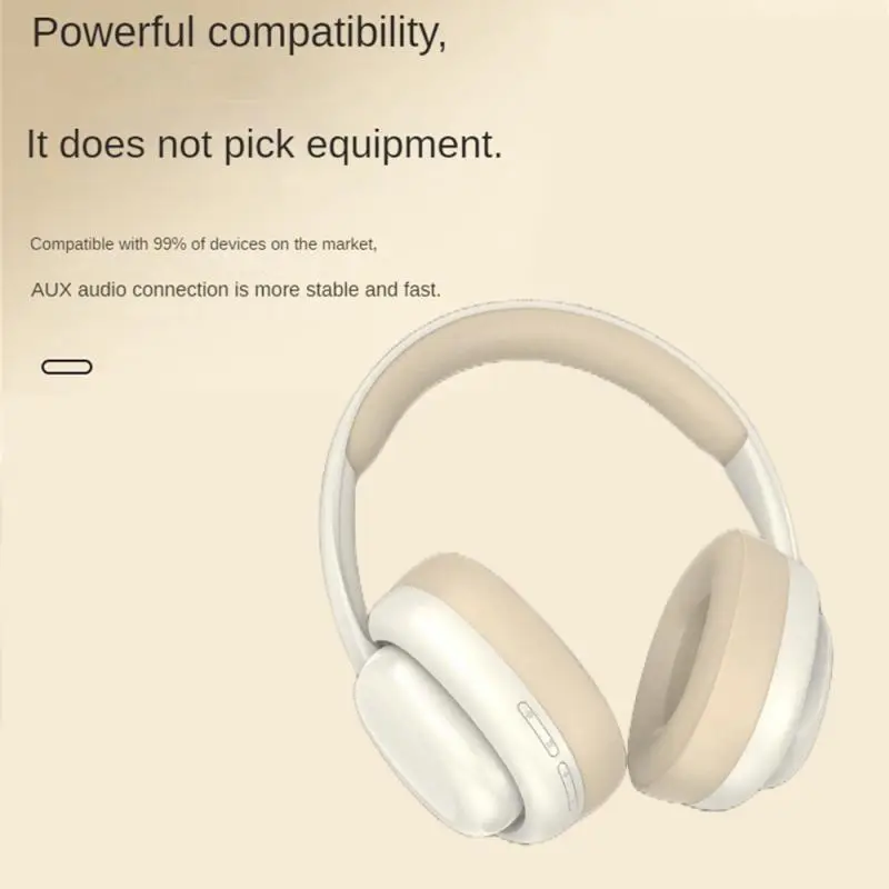 

2023 New P7236 Wireless Bluetooth Earphones Headworn Stereo Music Earphones Complete Set Of Stereo Cotton Earmuffs