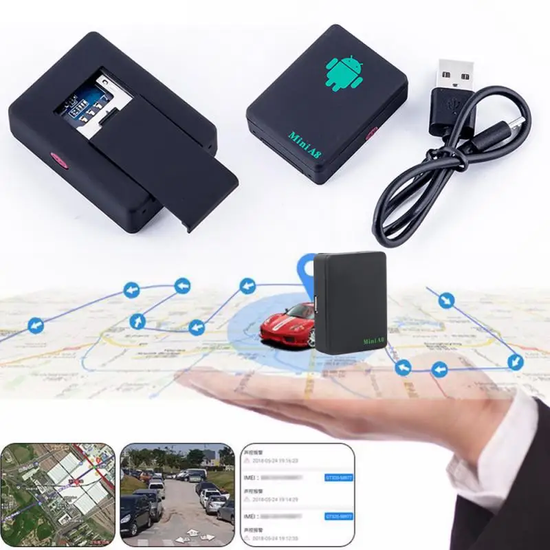 Фото Мини A8 GPS трекер беспроводное аудио устройство для прослушивания GSM/GPRS локатор устройство слежения анти-потерянный LBS локатор GPS трекеры №2
