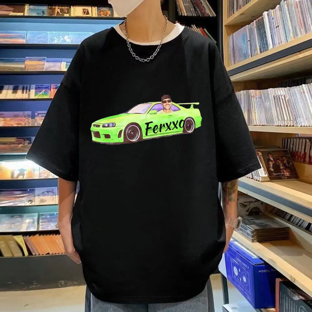 

2023 Feid Ferxxo Tour Graphics T Shirts Men Women Summer Fashion Oversized T Shirt Street Casual Hip Hop Short Sleeve T-shirts