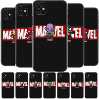 marvel comics heroes phone cases for iphone 13 pro max case 12 11 pro max 8 plus 7plus 6s xr x xs 6 mini se mobile cell