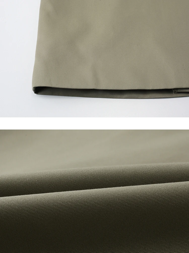 Женский двубортный тренч LANMREM