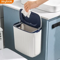 joboys toilet trash can household wall mounted storage bucket with lid toilet paper basket gap ultra narrow trash can slide type