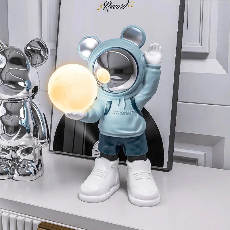 

Astronauts Astronauts Living Room Bedroom Decoration TV Cabinet Fashion Play Birthday Gift Children's Room Desktop Decoration