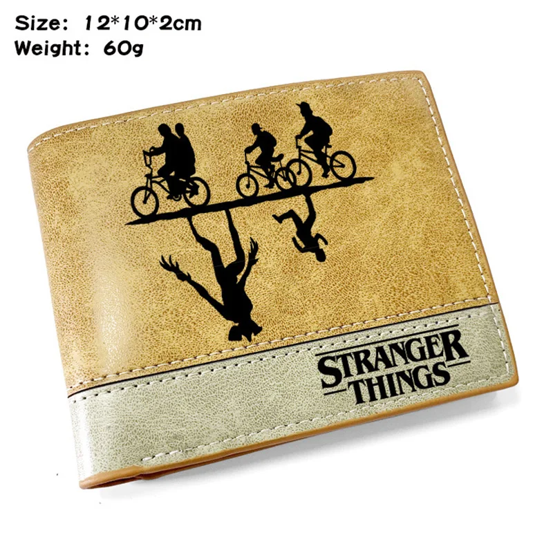 

Hot Sell Anime Cartoon Stranger Things Season Montauk Wallet With Card Holder Coin Pocket