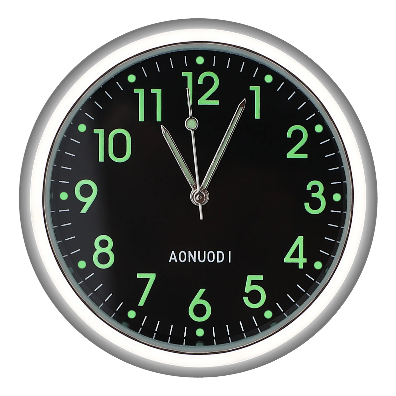 

Car Clock Luminous Universal Vehicle Dashboard Mini Quartz Watch Auto Accessories