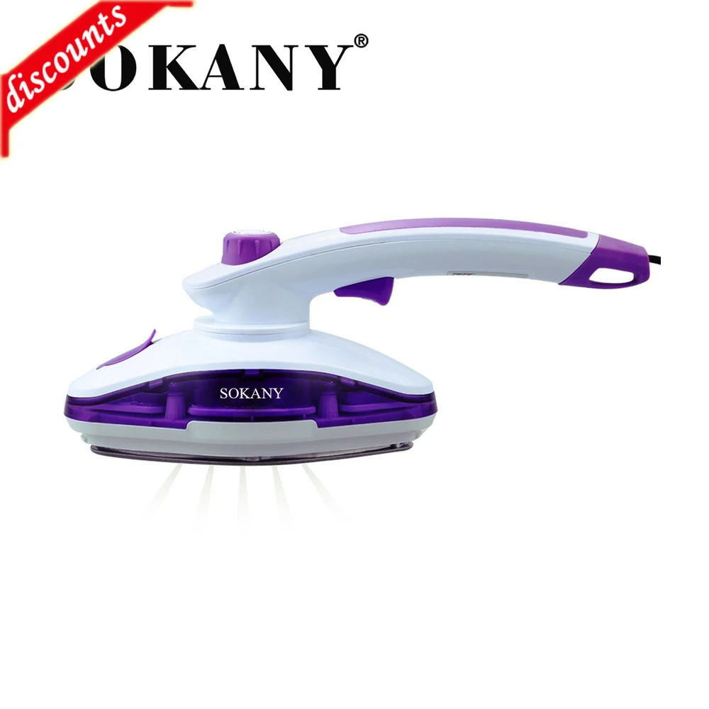 

Поворотный портативный отпариватель для одежды Sokany 016, ручной отпариватель для нижнего белья