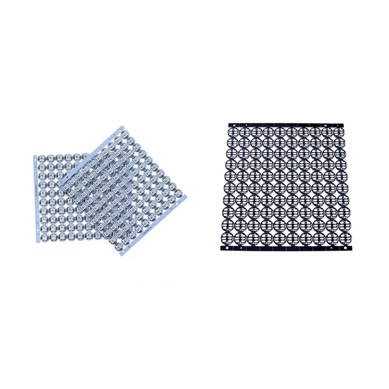 

HOT-100 Pieces WS2812B WS2812 LED Chip & Heatsink 5V 5050 RGB WS2811 IC Ingebouwde Pixels Modules