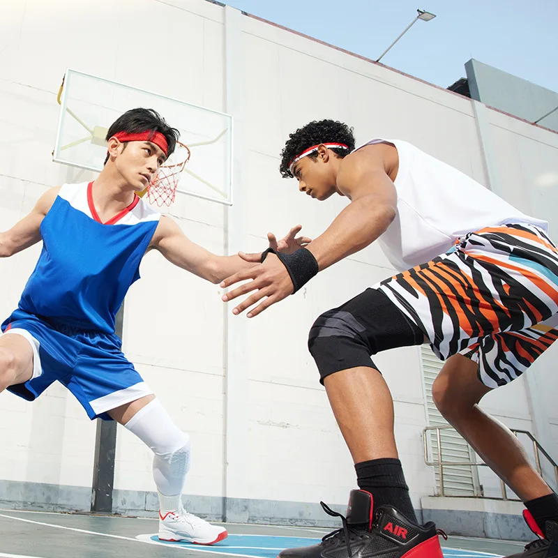 Спортивный костюм мужской для баскетбола майка и шорты сетчатая спортивная