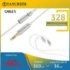 Кабель TANCHJIM S Upgrade Line 3,5 мм несимметричный 2,5 мм симметричный 4,4 мм симметричный 0,78 мм 2-контактный кабель для обновления