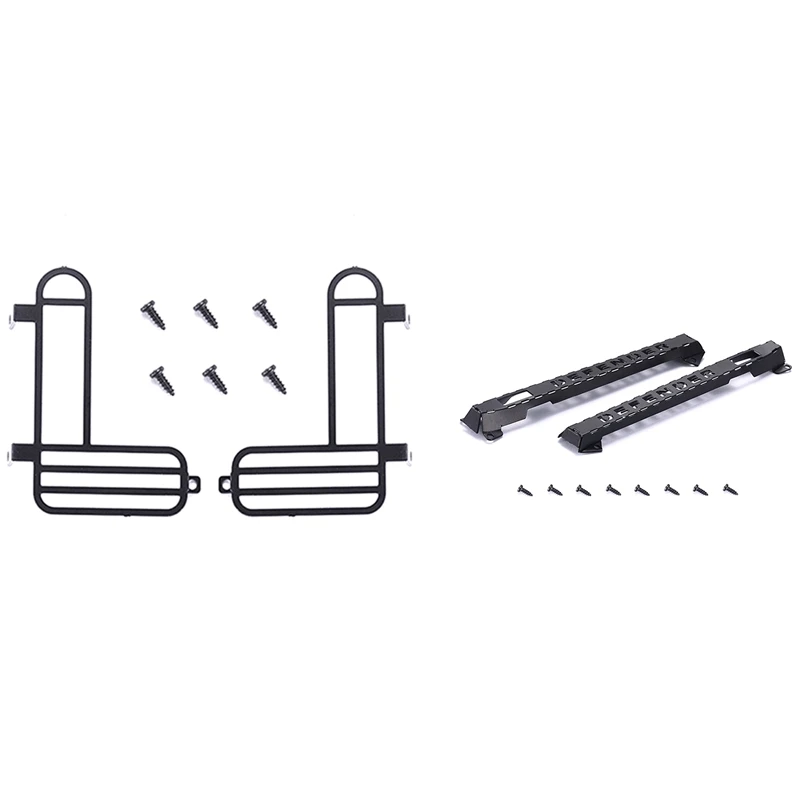 

Задний абажур, крышка фонаря заднего хода с защитными аксессуарами для дверной ручки, для MN D90 D99S MN99S 1/12 RC Car