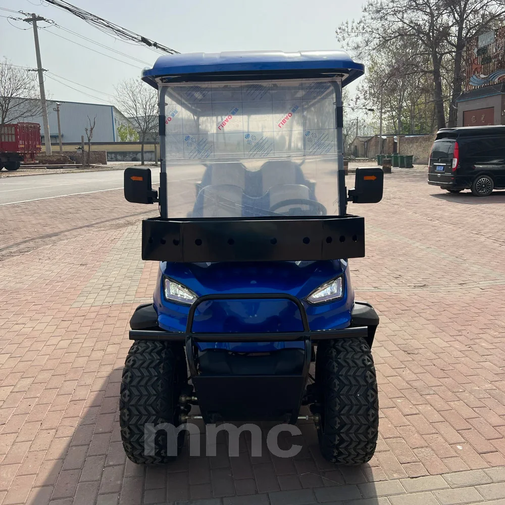

The Latest Design Resort Hotel Park Golf Course Sightseeing High Chassis Lithium Battery 6-Seater Club Hunting Car Car Golf Cart