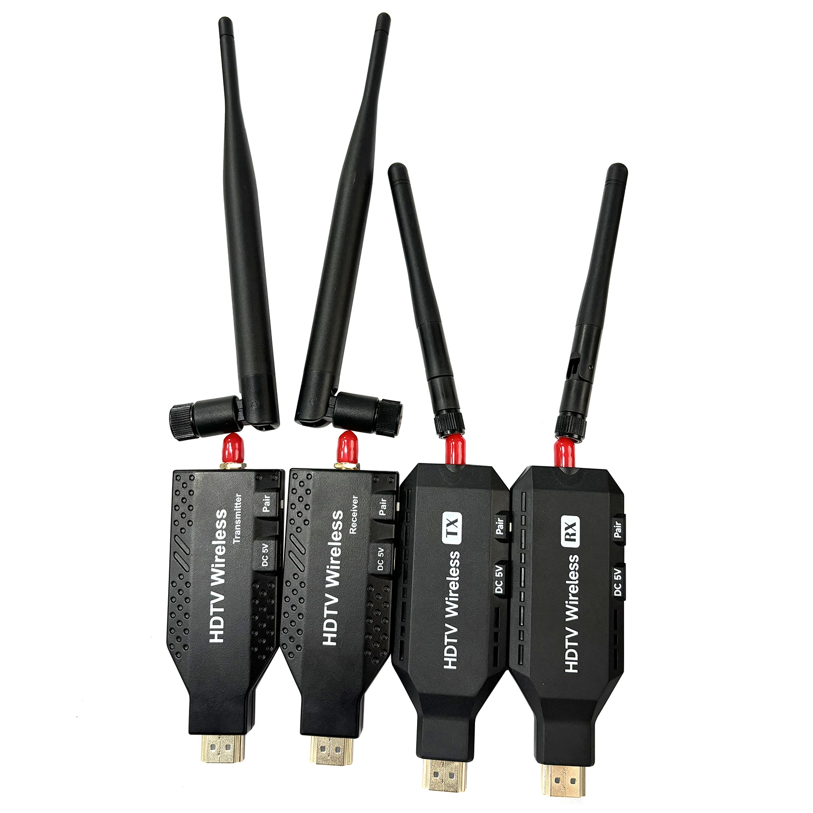 Фото Беспроводной HDMI-удлинитель для совместной работы с экраном на конференциях, 50 м, 1080P, для подключения DVD, ПК, камеры, ноутбука к телевизору, монитору, проектору №2
