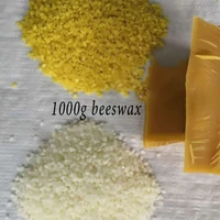 1kg pure natural beeswax wax diy candle lipstick making supplie 100 no added soy wax lipstick material yellow and white beeswax