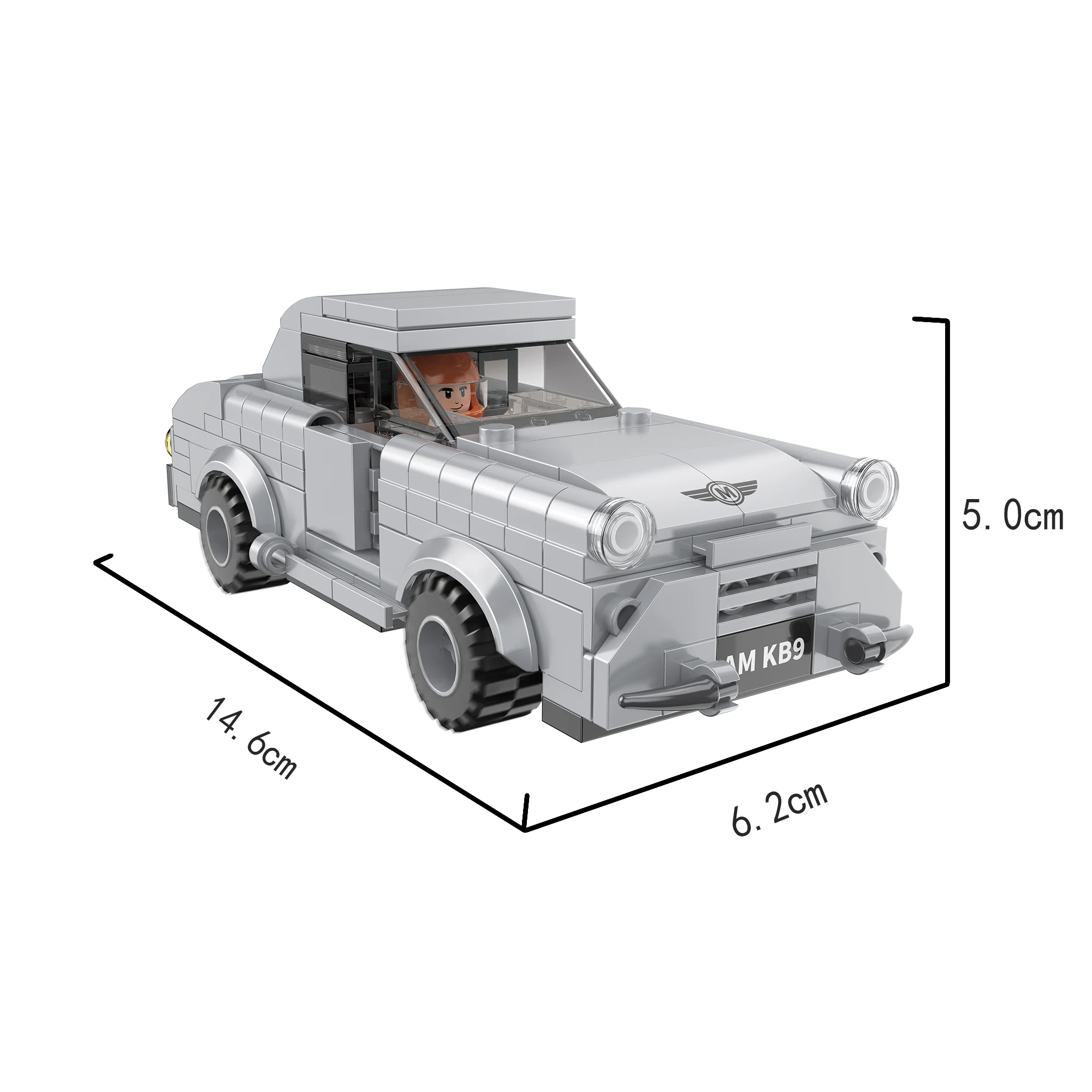 Ретро модель спортивного автомобиля