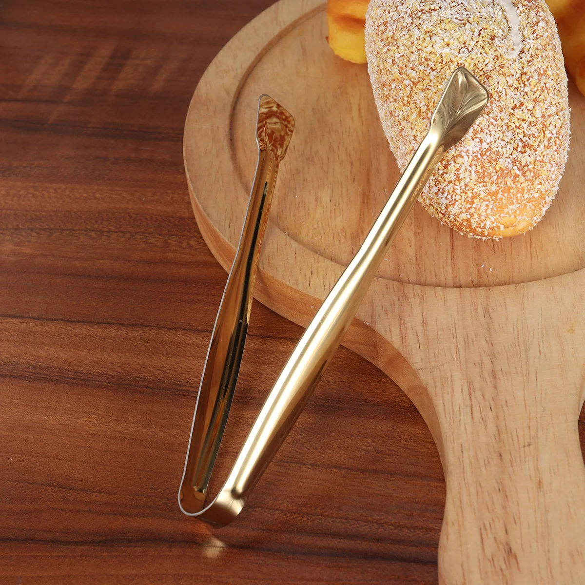 

Tongs Stainless Steel Ice Serving Sugar Metal Cube Mini Tea Clip Appetizer Lemon