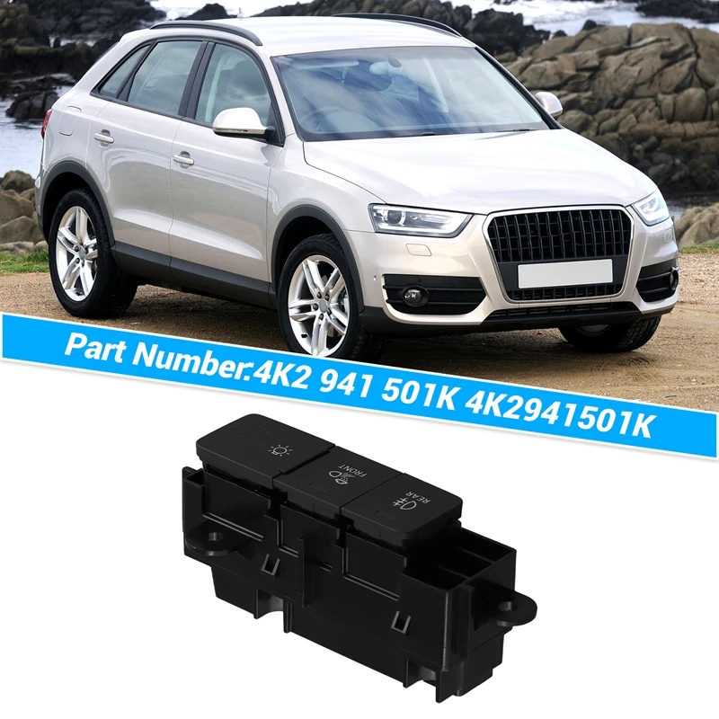 4К 2941501 K Для Q3 A3 S3 Q4 Кнопка включения фар с левым рулем 4K2 941 501K