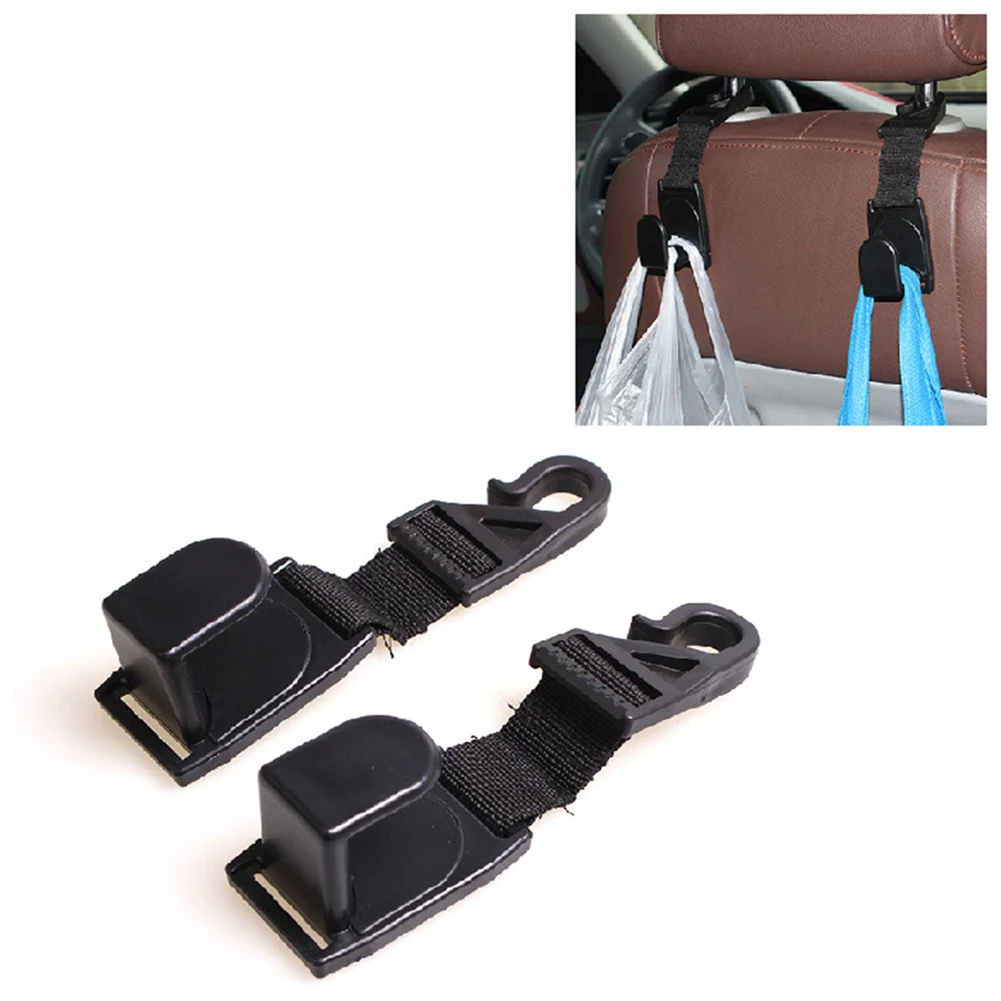 

2PCS/Set Car Seats Back Hook Headrest Hook Car Convenience Hook Multifunction Portable Headrest Storage Holder