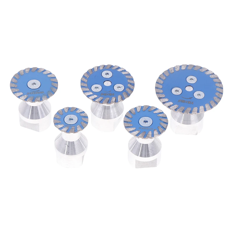 Мини-алмазная пила резьба M14 с RemovabIe FIange турборезной диск для гранита мрамора