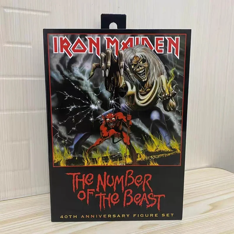 Maiden The Number Of The Beast 40th Anniversary Anime Action Figure Collection Model Toy In Stock