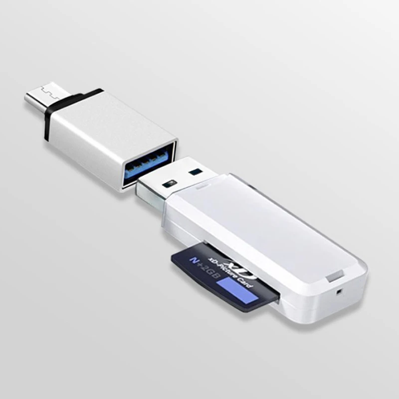 Фото 1 шт. XD кард-ридер USB 2,0 адаптер памяти для камер Olympus Fuji типа C к Micro Usb Type C Otg Ugreen №4