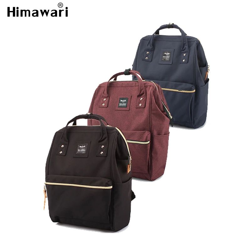 Himawari-Mochila para ordenador portátil para mujer, resistente al agua de viaje morral,...