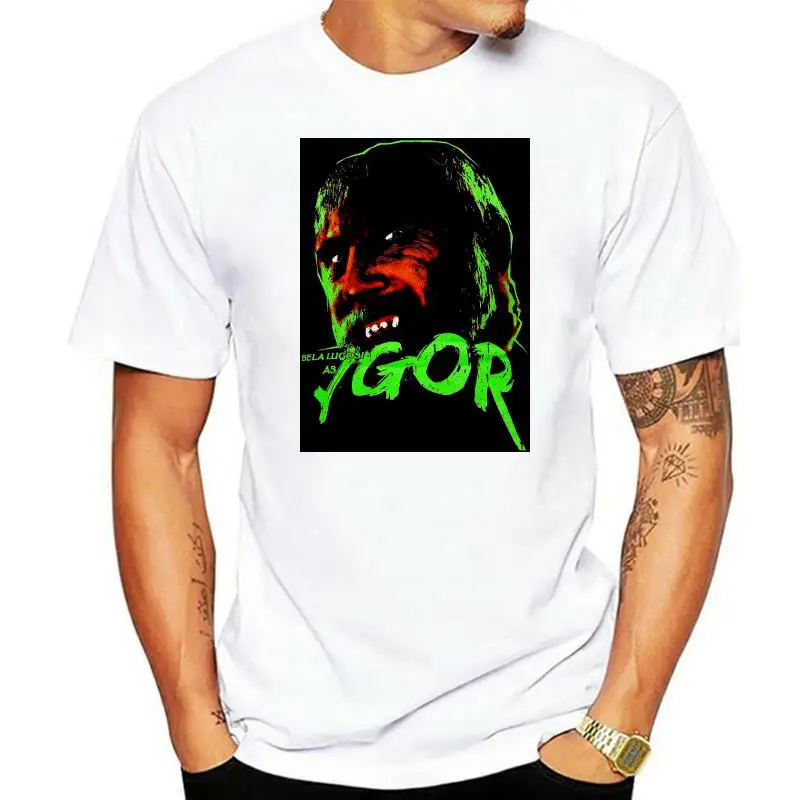 

Аутентичная Универсальная футболка с изображением монстров Igor Bela Lugosi, Размеры S 3Xl, новые модные мужские футболки с принтом, круглые мужские футболки по низкой цене