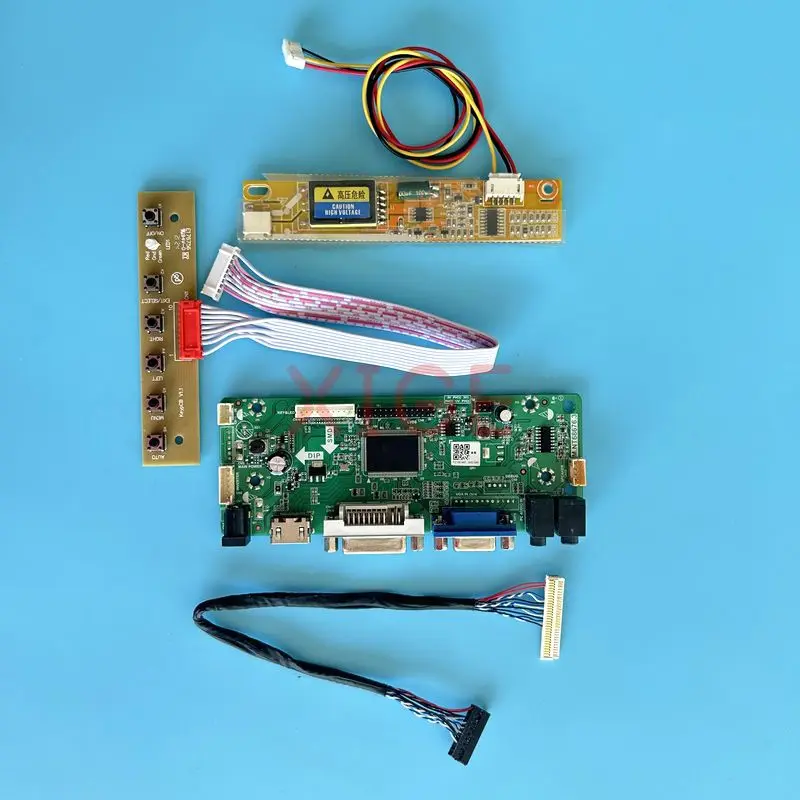 

MNT68676 Driver Controller Board Fit LTN154X1 LTN154X3 LTN154XA 1280*800 1CCFL Screen HDMI-Compatible VGA DVI Kit DIY 30Pin LVDS