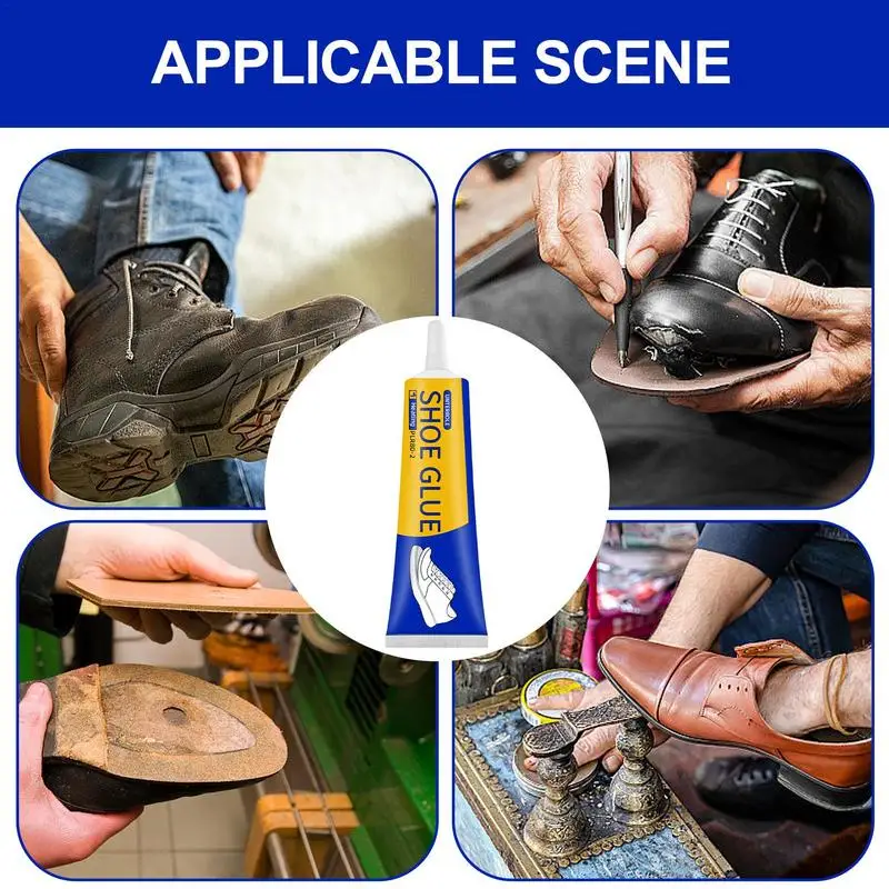 Клей для кожаной обуви Суперсильный 60 мл ремонта кожи Универсальный клей