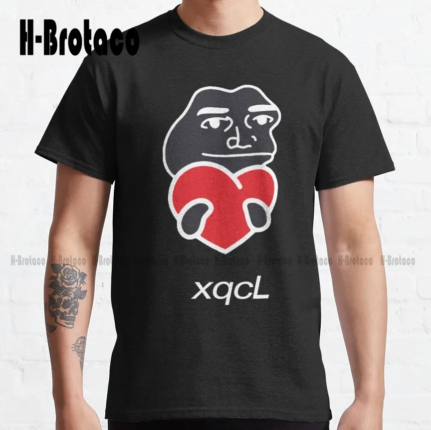 

Xqcow Xqc Xqcl Logo Classic T-Shirt Womens Swim Shirt Custom Aldult Teen Unisex Digital Printing Tee Shirts Xs-5Xl Unisex New
