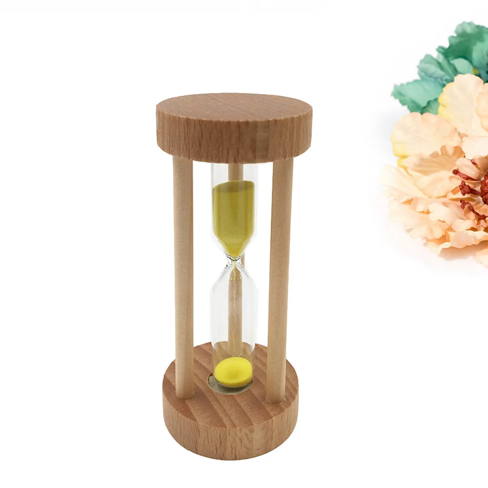 

Timer Sandhourglass Clock Sandglass Wooden Kitchen Cooking Minute Gift Office Classroombrushing Down Game Alarm
