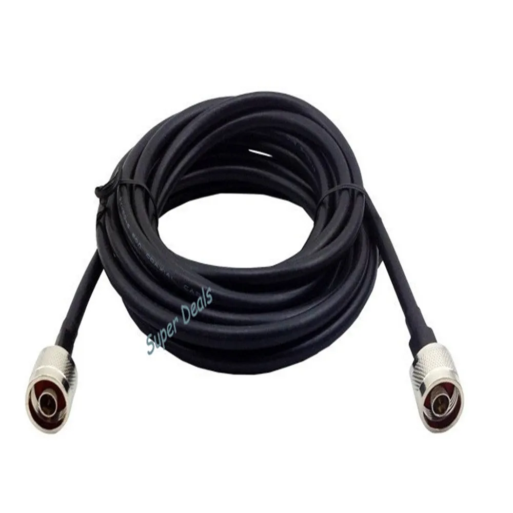 ZQTMAX 50-5 Coaxial Cable 50ohm for Mobile Phone Signal Booster ,Repeater and Cable TV, walkie talkie