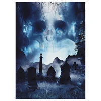 backdrop photography horror night background cloth party banner supplies