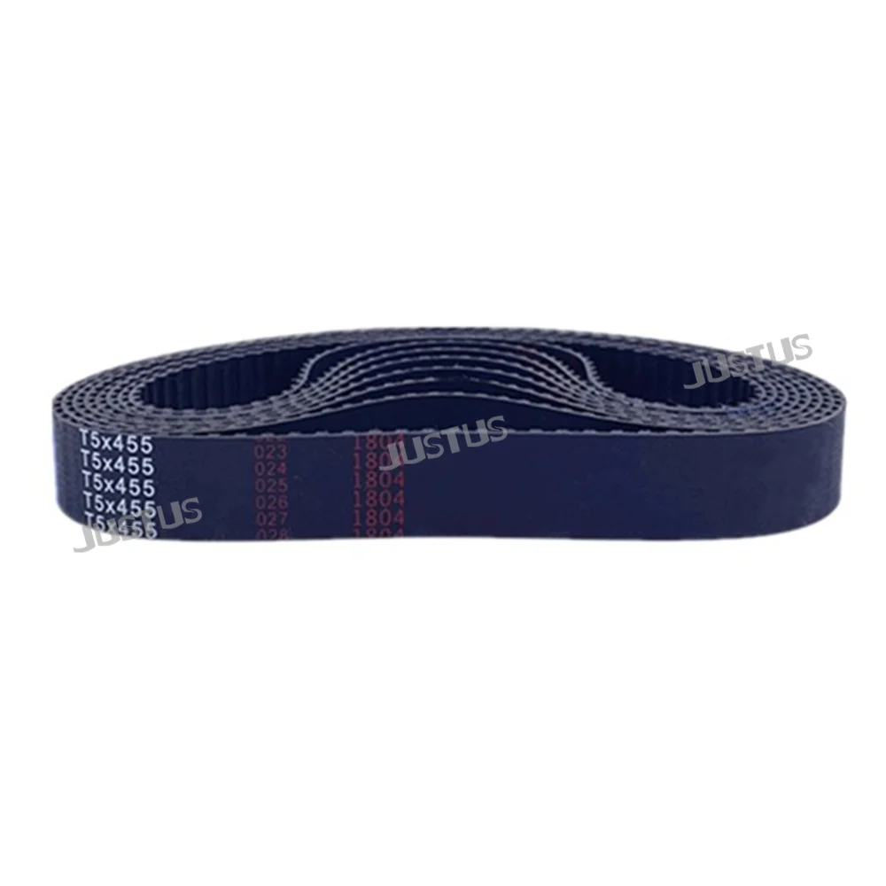 Резиновый ремень ГРМ T5 с замкнутым контуром ширина 10/15/20/25 мм по периметру 910-1380