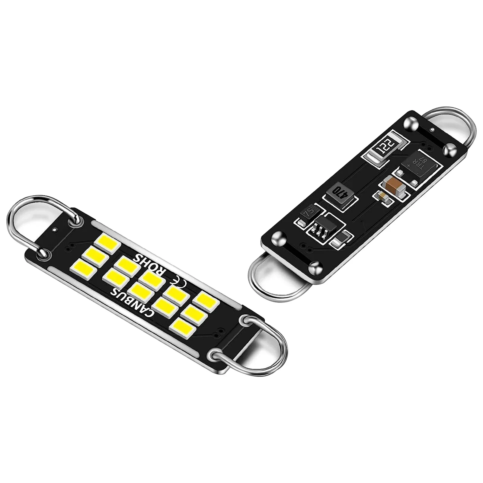 Автомобильная сверхъяркая фестон C5W 44 мм 2P постоянный ток 12 В 561 562 567 564 3020 шт.