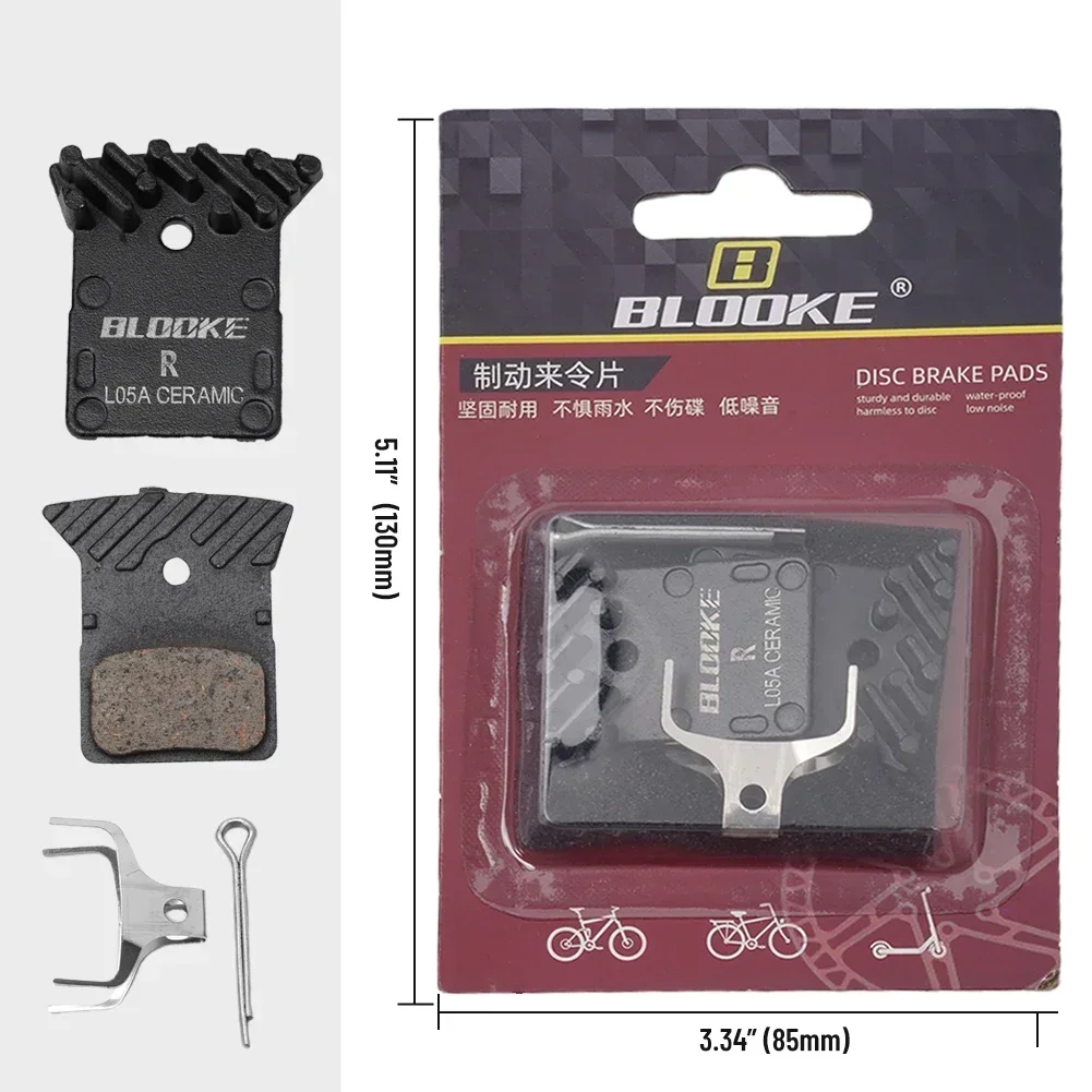 1 пара MTB велосипедная смола керамическая тормозная колодка радиаторы для