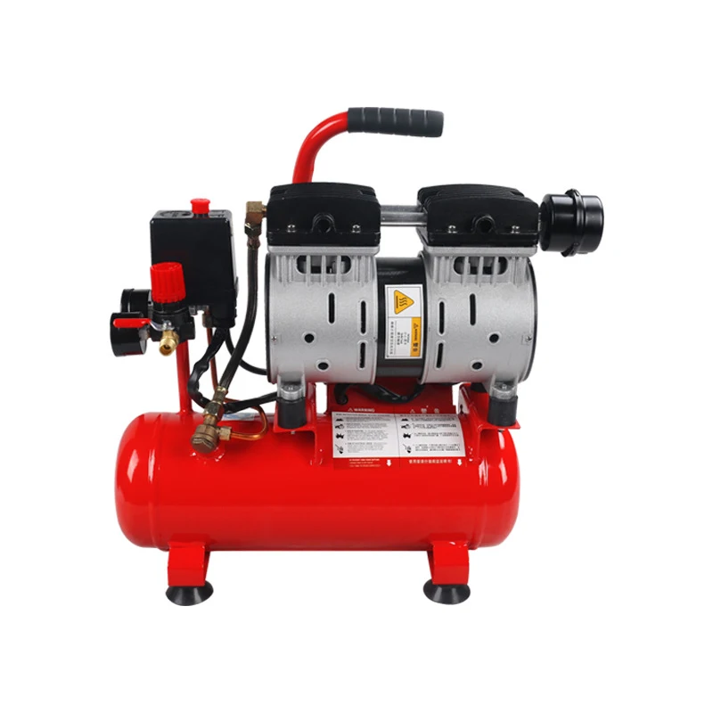 220v Small Woodworking Air Pump Tool Mute Air Compressor Profession High Quality Air Compression Machine