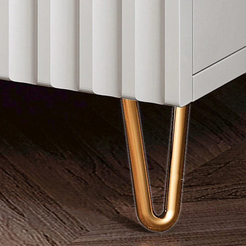 Тумба прикроватная деревянная комод удобная мебель для спальни шкаф хранения скандинавского стиля белая туалетный столик.