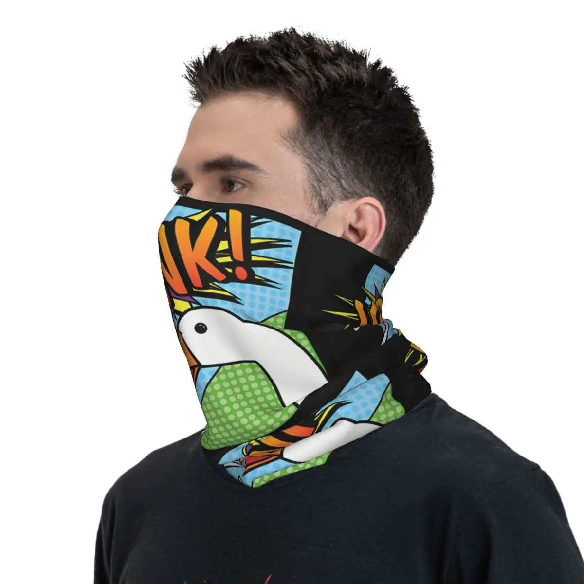 Поп Хонк! Шарф шейный платок маска для лица полиэстер