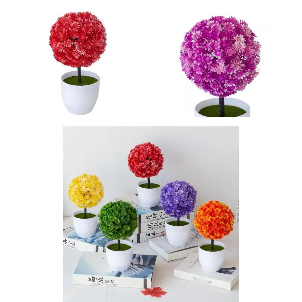 

Необычный искусственный бонсай, тонкая работа, красочная фотография