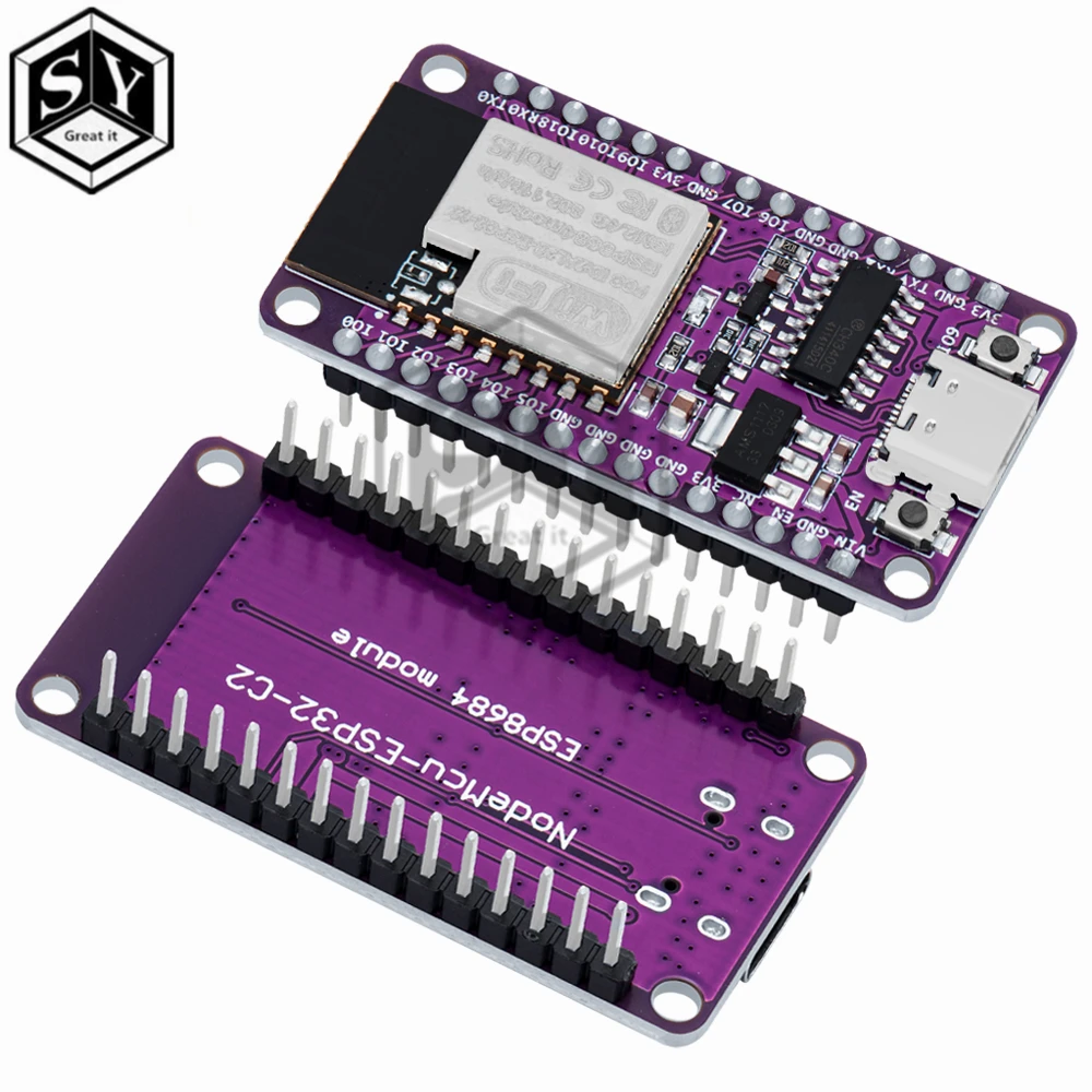 Плата разработки ESP8684 TYPE-C USB ESP32-C2 ESPC2-12 DevKit Serial CH340 Wi-Fi + Bluetooth двухъядерный модуль