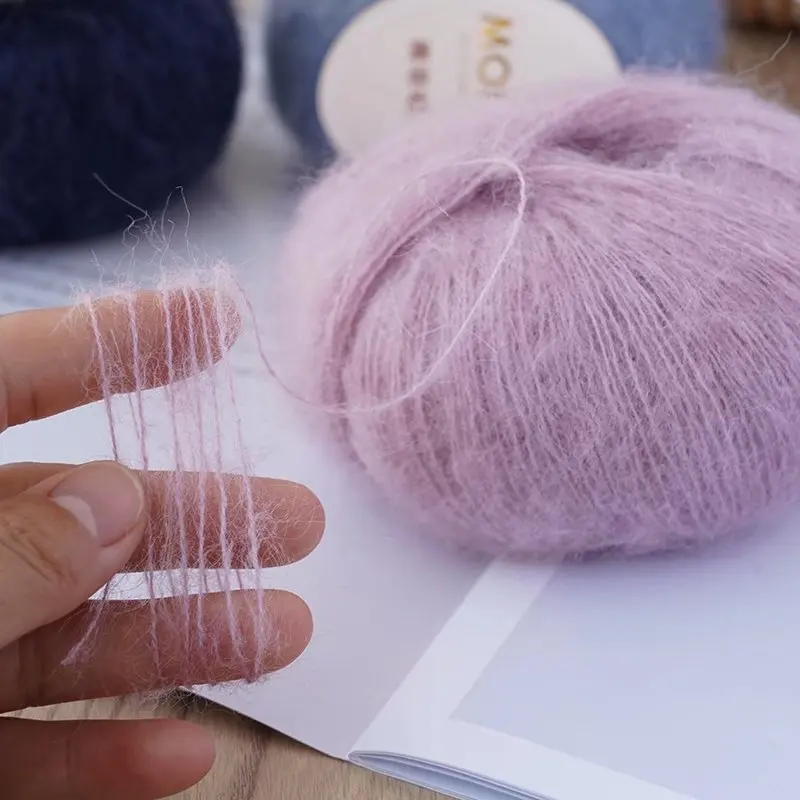 25 г мохеровый материал ручной работы сделай сам искусственный Детский свитер