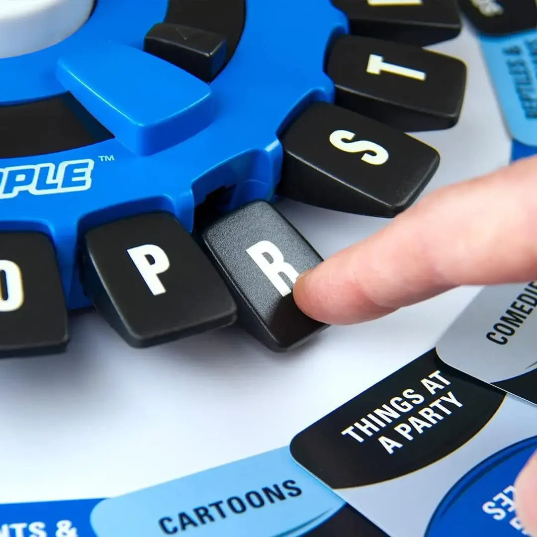 Новая настольная игра Tapple Basta Think Word Game Fast-Paced Family The Quick Thinking Letter Pressing Puzzle Games для