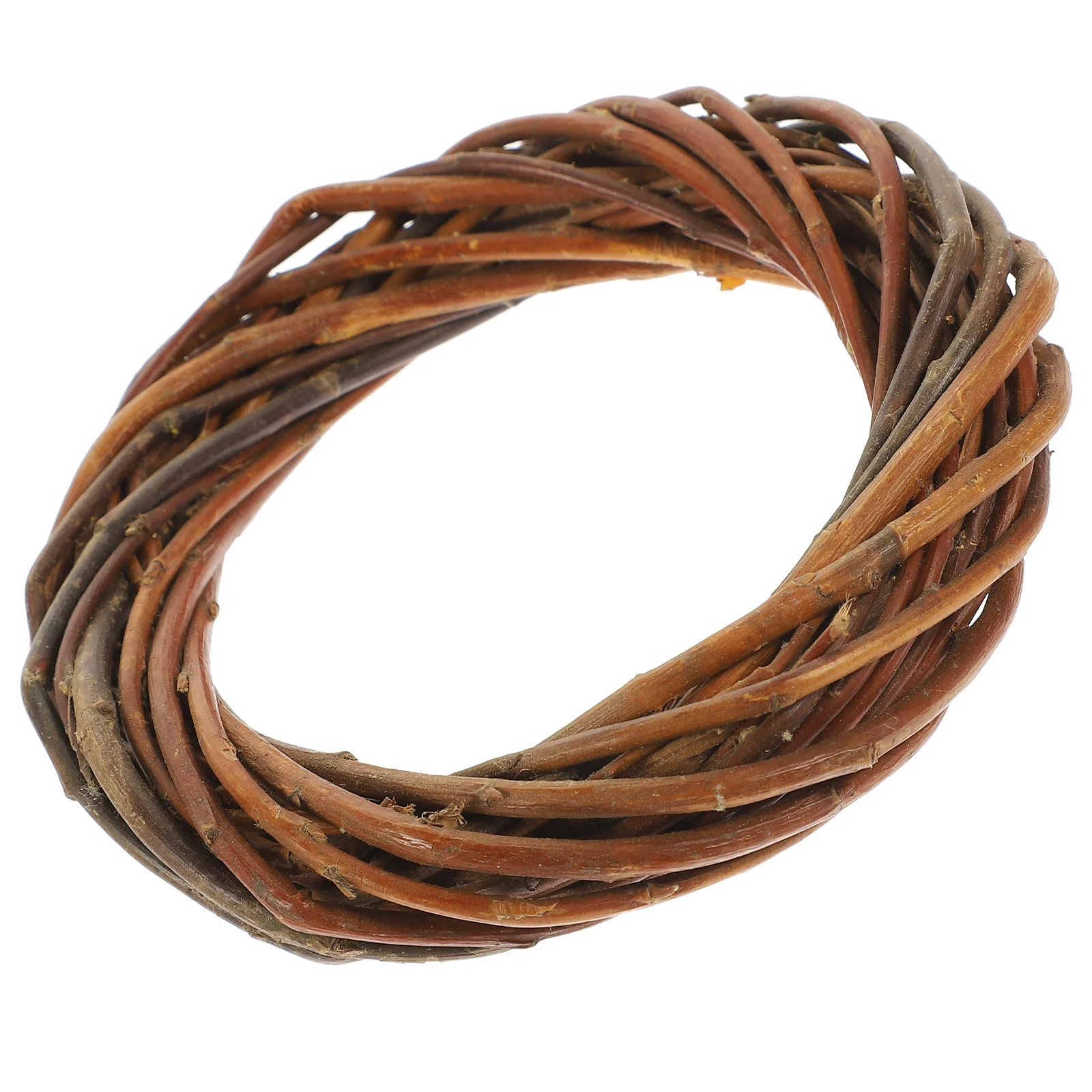 Венок Рождественская рамка Плетеные маленькие венки для поделок Декор Круглый