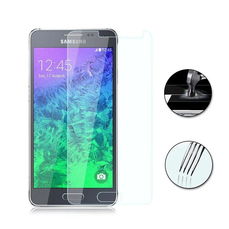 

3PCS 2.5D Tempered Glass For Samsung GALAXY Alpha G850 G850F G8508 G8508S G8509 Screen Protector Anti-Shatter Protection Film