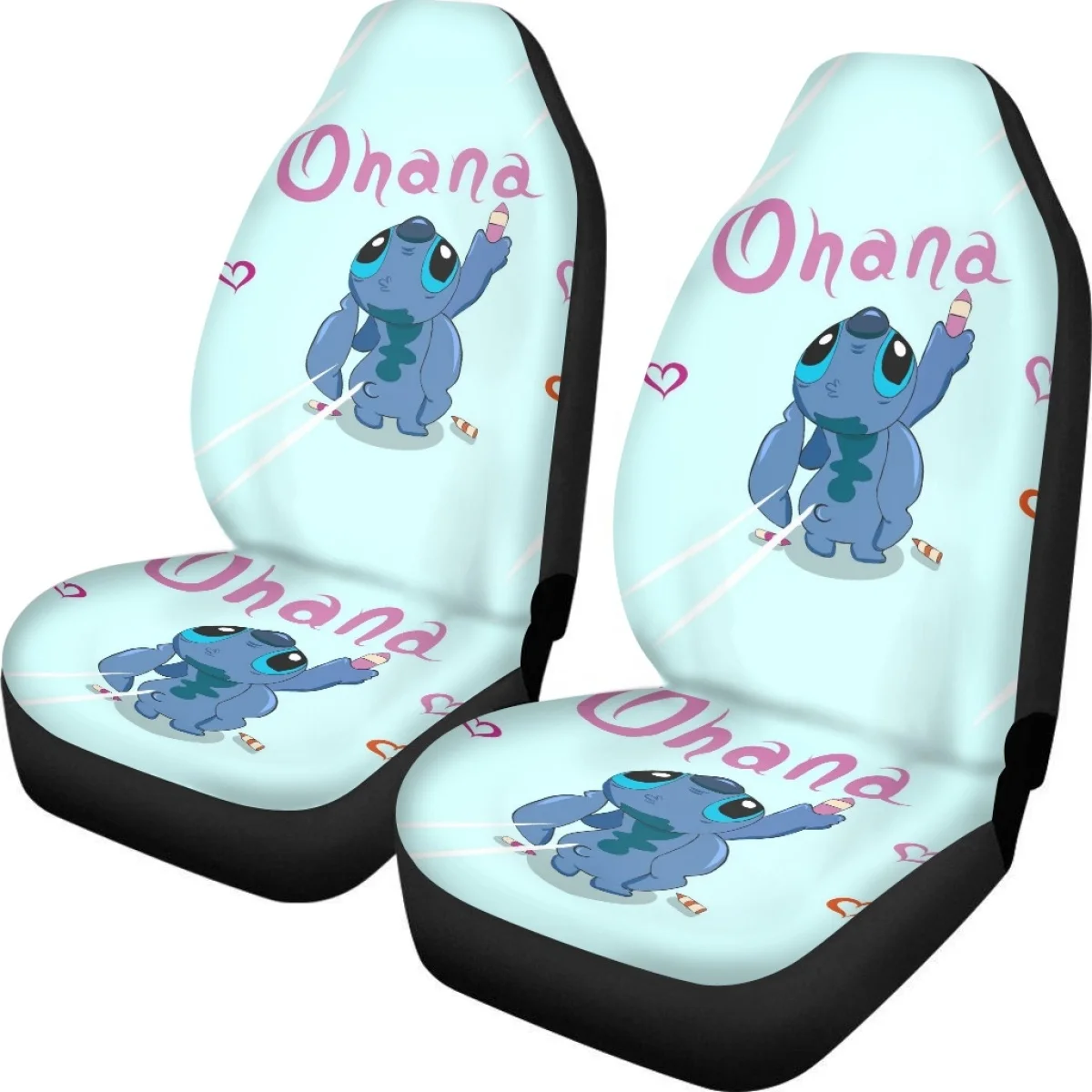 

Car Seat Cover Cute Animal Cartoon Print Comfortable Car Accessory Sedan Seat Covers Anti-Slip Vehicle Seat Cushion Seat Cover