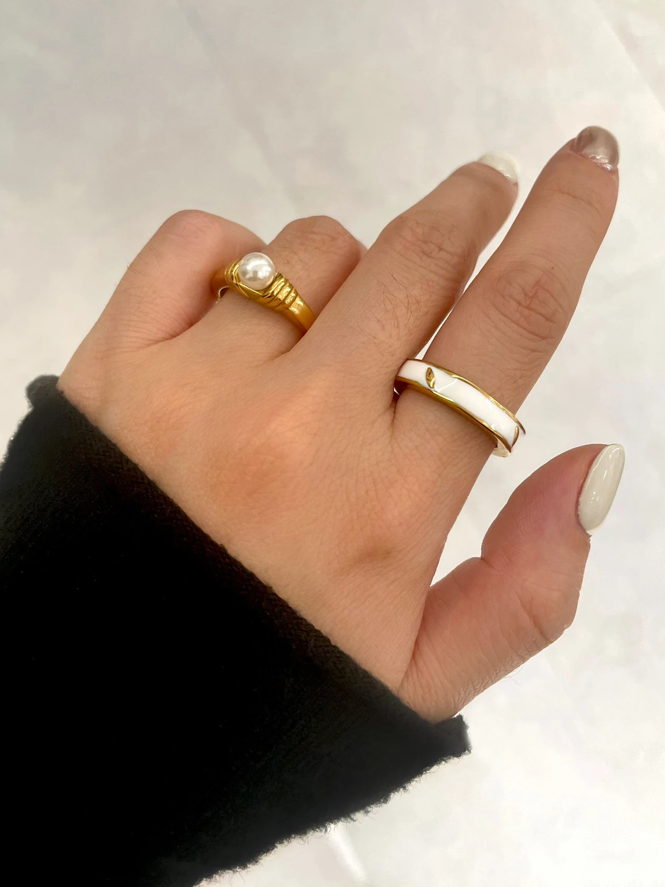 Кольца из нержавеющей стали Peri'sBox для женщин