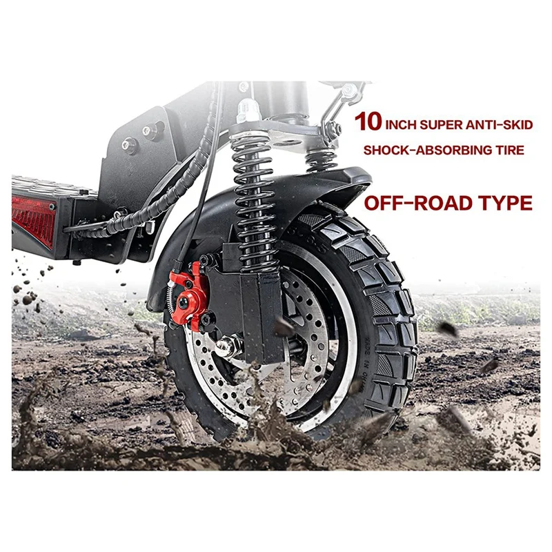 Взрывозащищенные твердые шины 10-дюймовые 10X2 70-6 5 сплошные для скутера