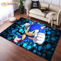 3d printing rug for kitchen doormat bedroom anime sonic carpets for living room laundry bathroom non slip floor mat