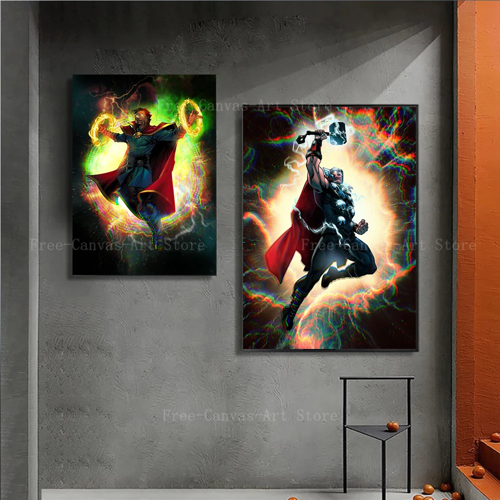 Картина на стену из мультфильма Marvel |